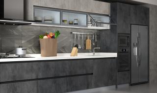 石英石橱柜台面 石英石橱柜台面