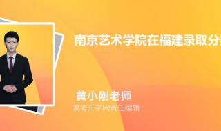 南京艺术学院分数线