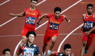 男子4x100米接力决赛